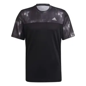 Camiseta de entrenamiento con estampado de tiza adidas Aeroready image-3