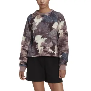 Felpa stampata da donna adidas image-2