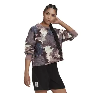 Felpa stampata da donna adidas image-3