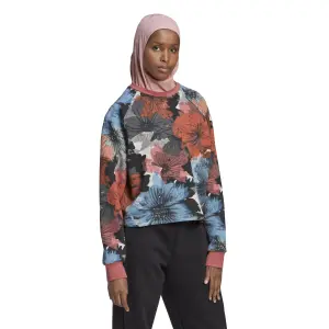 Felpa stampata da donna adidas image-3
