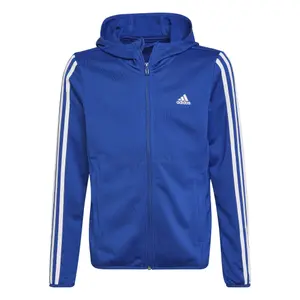 3-stribet sweatshirt med hætte til børn adidas Designed 2 Move image-0