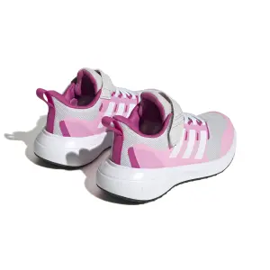 Zapatillas con cordones elásticos niño adidas Fortarun 2.0 Cloudfoam image-3