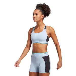 Sujetador de sujeción media para mujer adidas Powerreact Techfit image-1