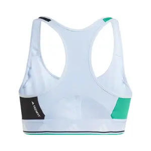 Sujetador de sujeción media para mujer adidas Powerreact Techfit image-4