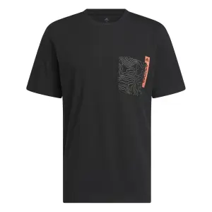 Camiseta con bolsillo adidas City Escape Graphic image-3