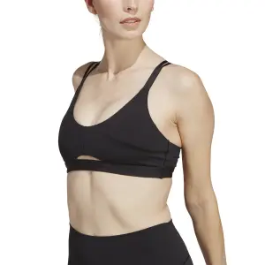 Reggiseno donna a sostegno leggero adidas Studio Luxe image-2