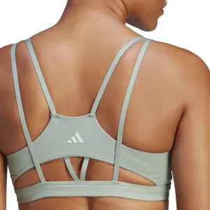 Lätt stödjande bh för kvinnor adidas Studio Luxe image-6