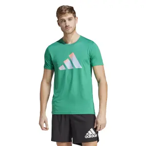 Camiseta adidas Run Icons 3 Bar Logo image-1
