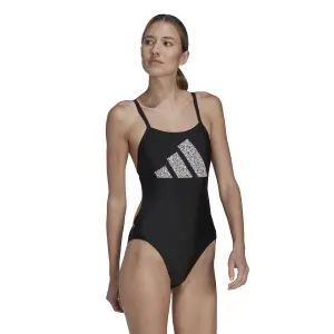 1-delig zwempak met logo-opdruk adidas 3 Bar image-1