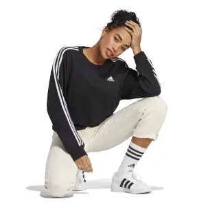 Sweatshirt court Frau adidas Essentials 3-Stripes image-2