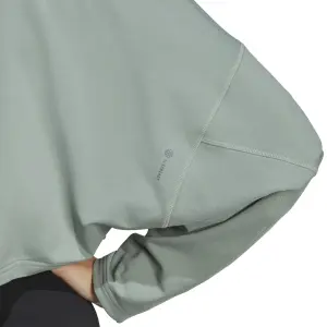 Kort sweatshirt för kvinnor adidas Studio image-6
