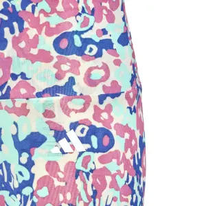 Leggings alti 7/8 con stampa bambina adidas Essentials Seasonal Aeroready image-4