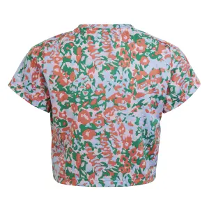 Maglia court stampata ragazza adidas Essentials Seasonal Aeroready image-1