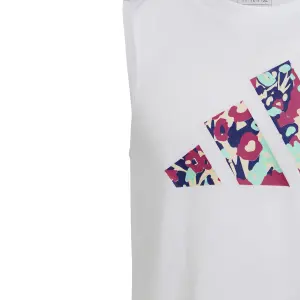 Canottiera da bambina Adidas Essentials Seasonal Aeroready Logo image-3