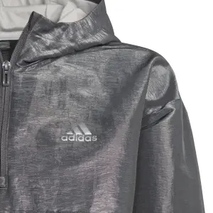 Giacca della tuta con cappuccio con 1/2 zip da bambina adidas Dance image-3