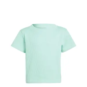 Camiseta suelta para niñas adidas Lounge Waffle image-0