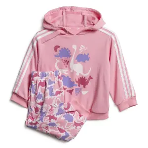 Tuta da ginnastica bambino con stampa mimetica dino adidas French Terry image-0