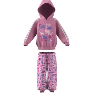Tuta da ginnastica bambino con stampa mimetica dino adidas French Terry image-1