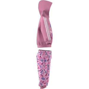 Tuta da ginnastica bambino con stampa mimetica dino adidas French Terry image-3