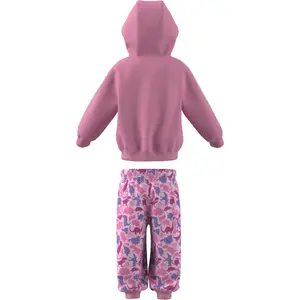 Tuta da ginnastica bambino con stampa mimetica dino adidas French Terry image-2