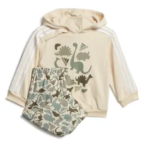 Tuta da ginnastica bambino con stampa mimetica dino adidas French Terry image-0