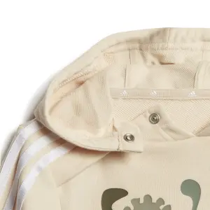 Tuta da ginnastica bambino con stampa mimetica dino adidas French Terry image-1