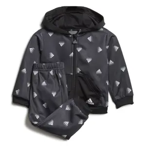 Træningsdragt i polyester til baby adidas Brandlove Shiny image-0