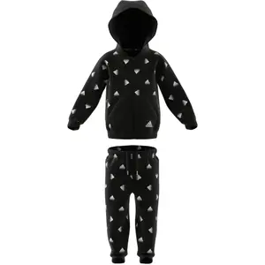 Træningsdragt i polyester til baby adidas Brandlove Shiny image-1