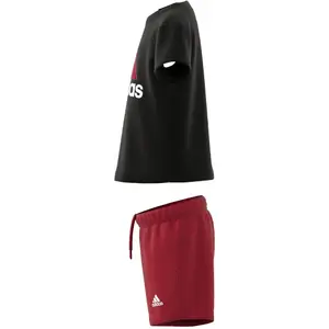 Conjunto de camiseta y pantalón corto para bebé adidas Essentials Organic image-4