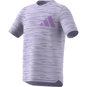 Maglia per bambini adidas Aeroready Heather image-0