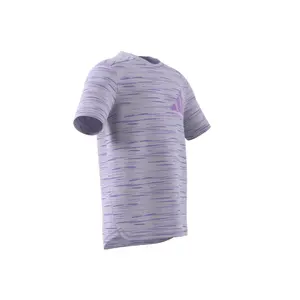 Maglia per bambini adidas Aeroready Heather image-4