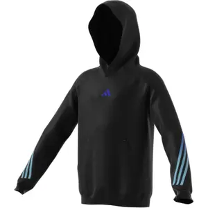 Kinder-Kapuzenpullover adidas 3-Stripes Icons Aeroready image-0