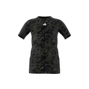 Maglia con stampa mimetica per bambini adidas Aeroready Techfit image-6