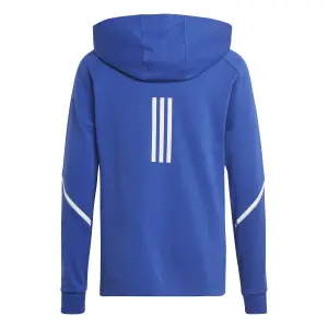 Sweatshirt capuchon met volledige rits voor kinderen adidas Designed for Gameday image-1