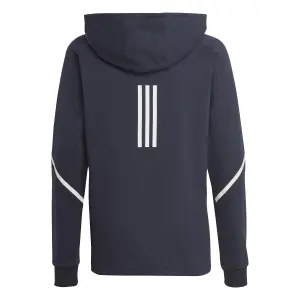 Sweatshirt capuchon met volledige rits voor kinderen adidas Designed for Gameday image-1