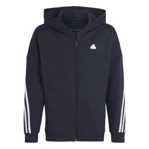 Kinder Kapuzen-Trainingsjacke mit Reißverschluss adidas 3-Stripes Future Icons image-1