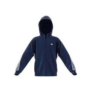 Sweatshirt capuchon met volledige rits voor kinderen adidas Future Icons 3-Stripes image-1