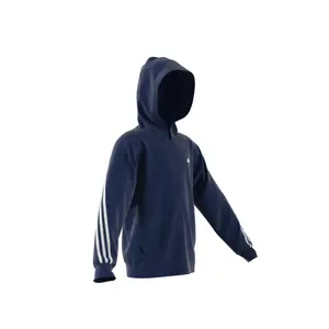 Sweatshirt capuchon met volledige rits voor kinderen adidas Future Icons 3-Stripes image-2