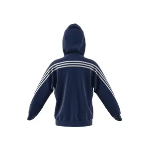 Sweatshirt capuchon met volledige rits voor kinderen adidas Future Icons 3-Stripes image-6