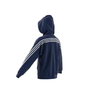 Sweatshirt capuchon met volledige rits voor kinderen adidas Future Icons 3-Stripes image-5