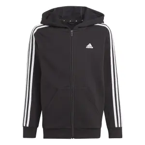 Sudadera con cremallera para niños adidas 3-Stripes Essentials image-0