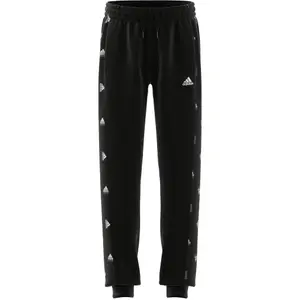 Pantalón de chándal con estampado y panel lateral para niño adidas Brand Love image-1