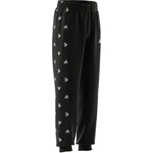 Pantalón de chándal con estampado y panel lateral para niño adidas Brand Love image-2