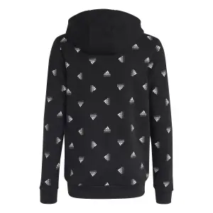 Sweatshirt capuz impresso no fato de criança adidas Brand Love image-6