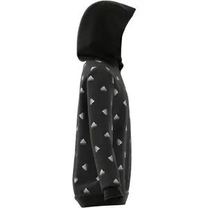 Sweatshirt capuz impresso no fato de criança adidas Brand Love image-3