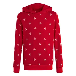 Sweatshirt sudadera con capucha estampada en traje de niño adidas Brand Love image-1