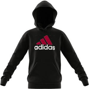 Kapuzenpullover mit großem Logo zweifarbig Baumwolle Kind adidas Essentials image-1