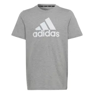 Koszulka z dużym logo z bawełny dla dzieci adidas Essentials image-0