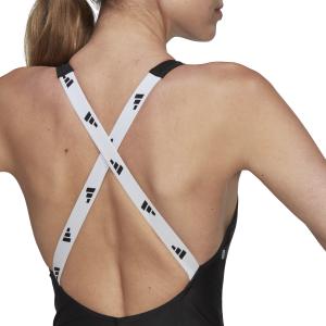 Maillot de bain 1 pièce bande femme adidas image-6