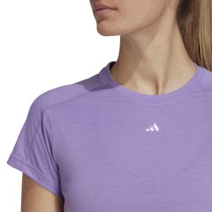 Women's crop logo jersey adidas 3-Stripes Aeroready Train Essentials image-6